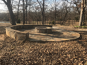 Mulching and Flagstone Walks, Mineola